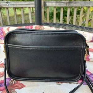 Vintage Coach 9925 Carnival Bag Black Crossbody Shoulder Bag Purse